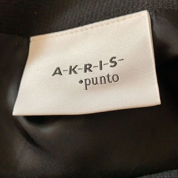 EUC Akris Punto wool pleated bubble hem skirt sz 6 - Picture 4 of 6